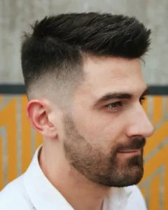 Selah selah barbershop - short textured quiff 3 grande