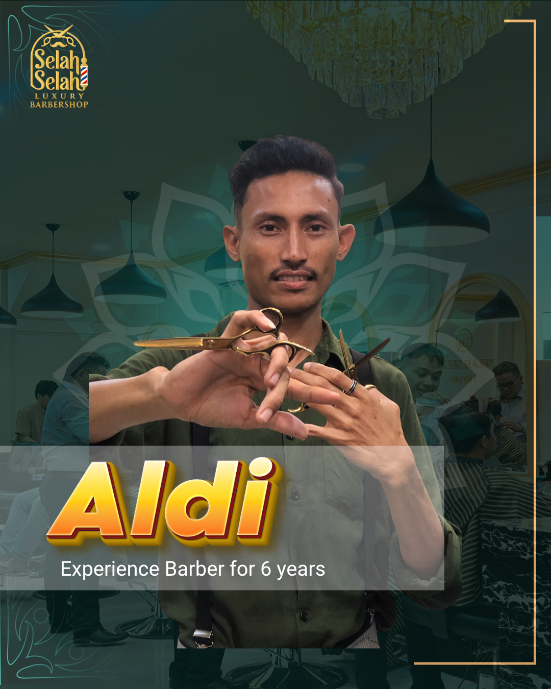 Selah selah barbershop - self photo. Psd